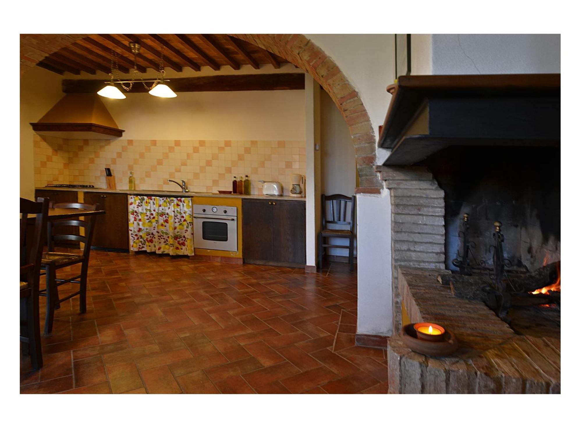 Agriturismo Bellavista Radicondoli Rum bild